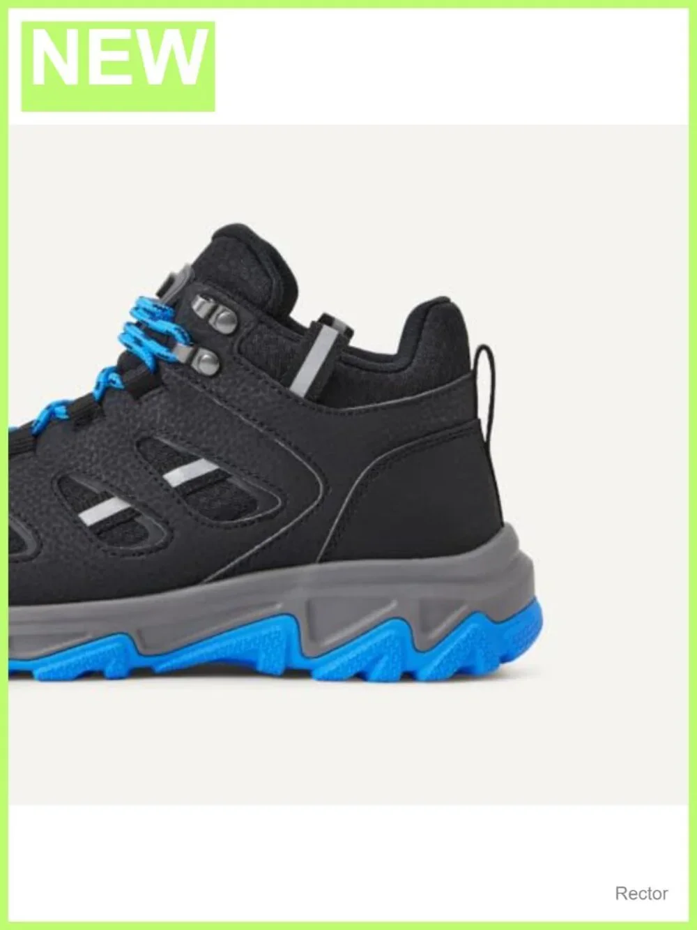 Kids Waterproof Hiking Boots Ankle Pull-Tab Outdoor Traction